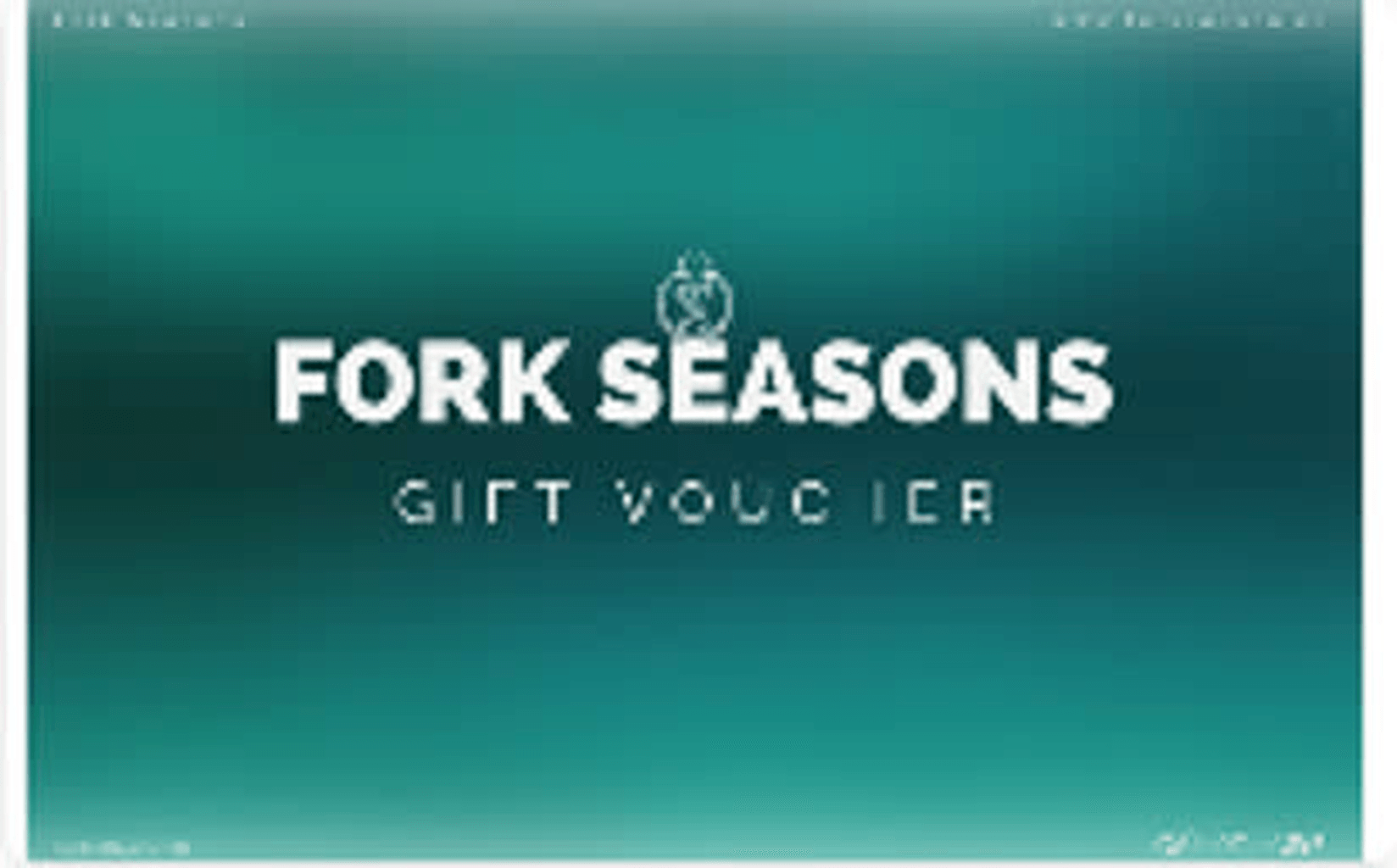 Fork Seasons Teal